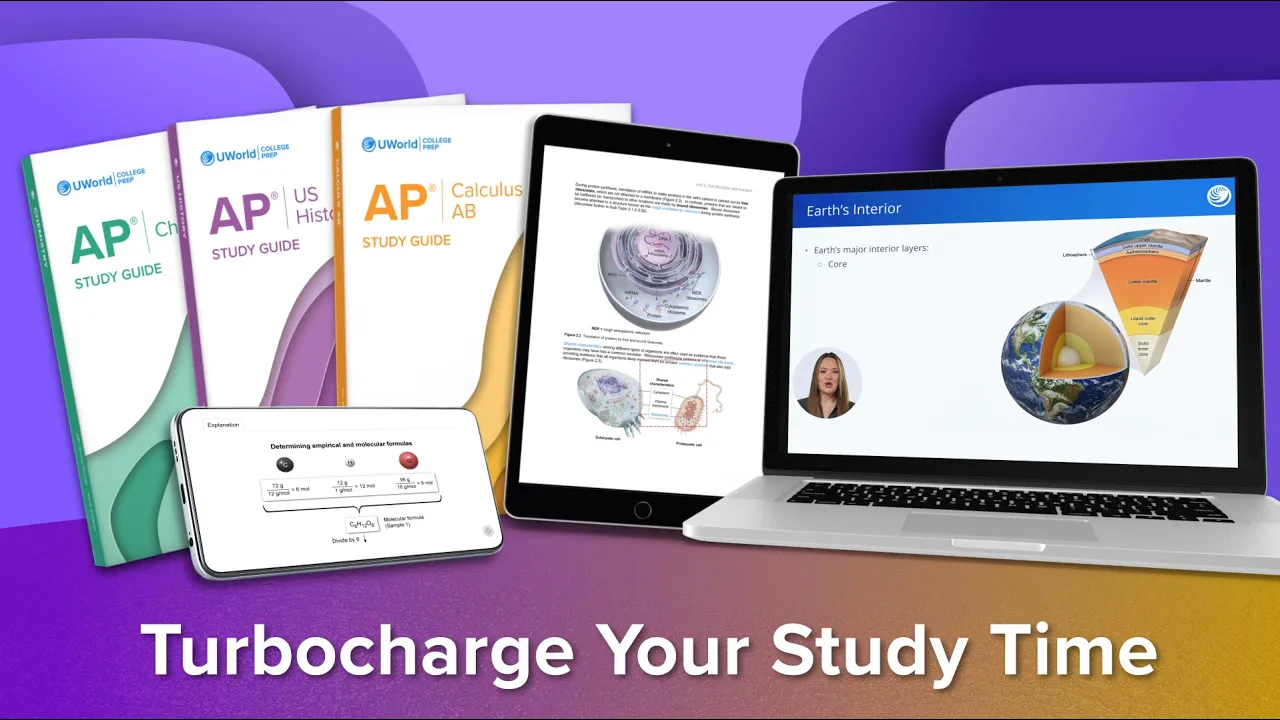 UWorld College Prep — UWorld AP Study Tools - Ace Your Exams (YouTube video ad)
