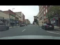 Driving Through Downtown Holyoke Massachusetts - 4K Tour