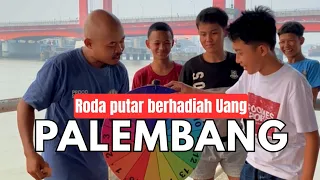 BOCIL YANG MAIN RODA PUTAR HADIAH UANG DI PALEMBANG 
