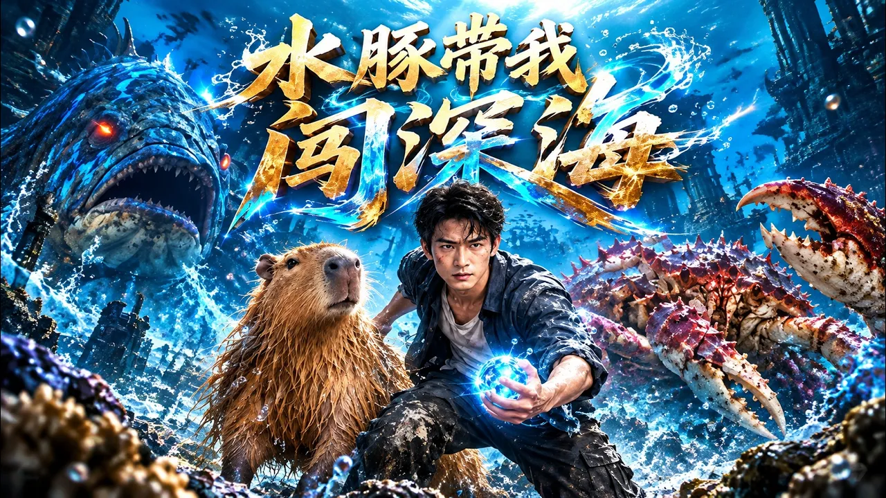 The capybara led me into the deep sea