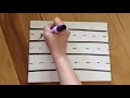 Lowercase r in Cursive