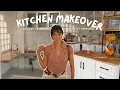 KITCHEN MAKEOVER the coziest kitchen budget-friendly decor easy DIY
