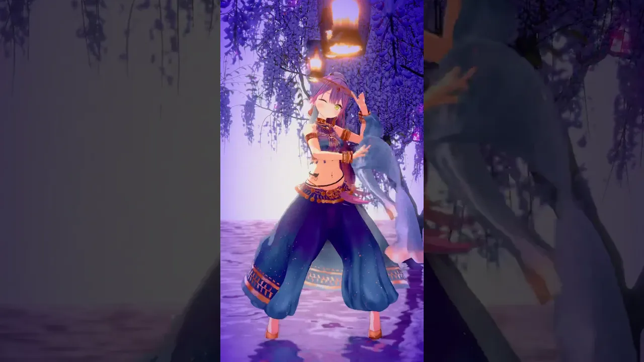 #キスキツネ MMDトワ様に踊ってもらった！??　#shorts  #vtuber #dance #踊ってみた