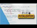 Java Tutorial 21 - Initializing an Array in Java