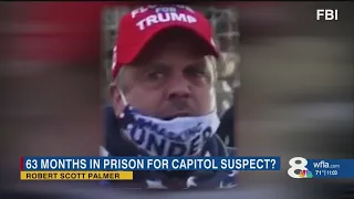 Largo man faces 63-month prison sentence longest yet for part in Capitol riot