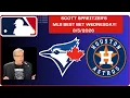 MLB Picks and Predictions - Toronto Blue Jays vs Houston Astros 26 Free Best Bets Odds