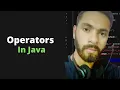 Operators In Java Java Tutorials