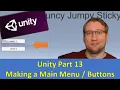Unity Part 13 Main Menu