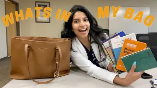 WHATS IN MY WORK BAG AS A RESIDENT WHAT BOOKS DO YOU NEED FOR RESIDENCY