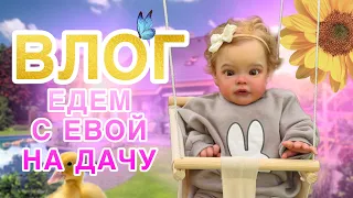 VLOG с реборном Евой | Едем на дачу