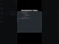 Multiplication Table Generator in Python