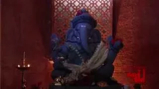 ganapati decoration making 2015 thermocol 
