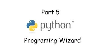 python programming online part 5