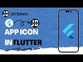 How to add App Icon in Flutter Flutter App Development Tutorial 2023