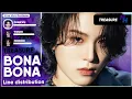 Download Lagu TREASURE - 'BONA BONA' (Line Distribution Color Coded) @nawaii_k