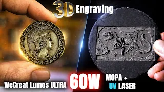 I Didn’t Believe It… This Laser Makes PCBs AND 3D Engravings! WeCreat Lumos Ultra, First UV + MOPA