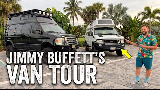 Inside Jimmy Buffett's Secret 4x4 Sportsmobile Van!