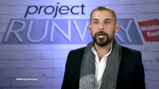 الموسم الاول الحلقة العاشرة علاء يضع اللمسات الاخيرة على فستان عفاف MEProjectRunway 