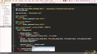 Learning Flask Sessions packtpub com
