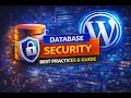 How to Secure Your WordPress Database Stop SQL Injection Data Theft