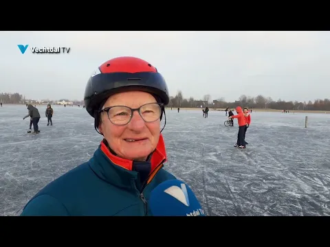 Schaatsen op natuurijs in Dedemsvaart