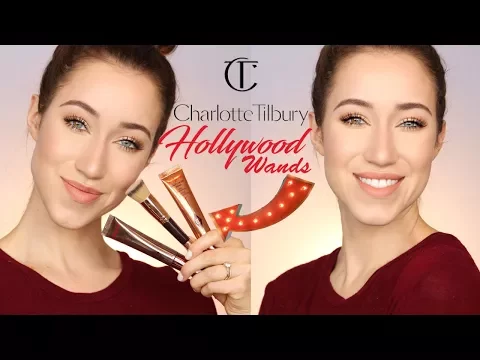 Download MP3 EASY GLOWY + FRESH GLAM MAKEUP TUTORIAL | Charlotte Tilbury Hollywood Contour + Beauty Light Wands