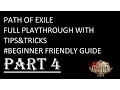 Path of Exile Beginner s Guide - Beginning Act 2 Weapon recipe skill gems