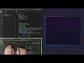 ASMR Programming - ANIMATED BORDER GRADIENT USING HTML AND CSS