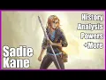 A Character Breakdown Sadie Kane From The Riordanverse - History Analysis Breakdown More