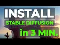 Stable diffusion Easy Tutorial AUTOMATIC 1111 SD on local disk Windows Nvidia
