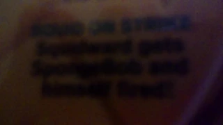 Squid On Strike Sandy Spongebob And The Worm 