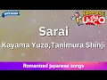Download Lagu Sarai – Kayama Yuzo, Tanimura Shinji (Romaji Karaoke with guide)