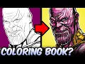 MARVEL ARTIST Colors a CHILDREN S COLORING BOOK