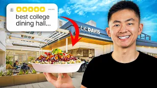 I Tried The BEST College Dining Hall at UC Davis