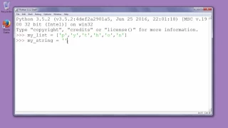 How to make string from list of strings in Python - example join method