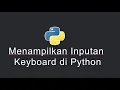 input dari keyboard di Python