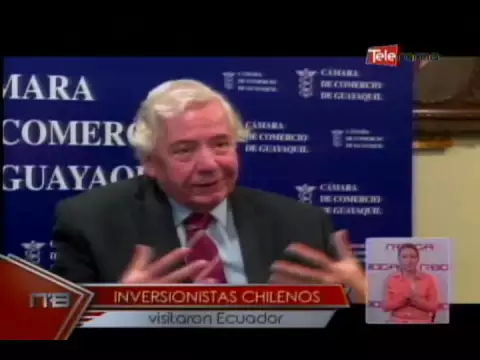 Inversionistas chilenos visitaron Ecuador