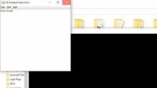 Java Swing creating Text editor like Notepad