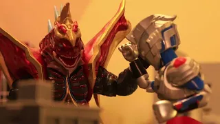 BFC Stop Motion | The Ultra Mentor-and-Student Duo Takes on Alien Baltan! (Part 1)