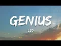Download Lagu LSD - Genius (Lyrics) ft. Sia, Diplo, Labrinth
