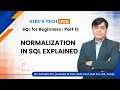 Normalization in SQL Explained 1NF 2NF 3NF BCNF with Examples SQL Tutorial