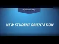 Nursing - New Student Orientation
