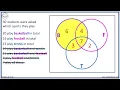 Venn Diagrams with 3 Circles