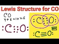 Lewis Structure for CO Carbon Monoxide