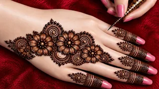 New 2026 Simple arabic mehndi design | Easy mehndi design | mehndi designs | mehndi