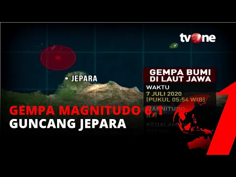 Gempa Magnitudo 6,1 Guncang Jepara, Jawa Tengah | tvOne