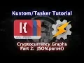 KLWP KWGT KLCK Tasker Tutorial - JSON parse and Cryptocurrency