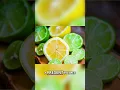 Download Lagu Lemon vs. Lime: Vitamin \u0026 Nutritional Comparison #shorts
