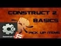 pick up items in construct 2