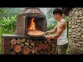 Download Lagu The handmade oven and giant pizza left everyone amazed!